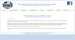 Desktop Screenshot of franklinyouthsoccer.org